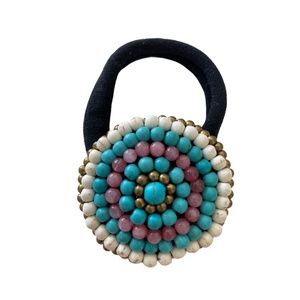 Beaded Fancy Hair Tie